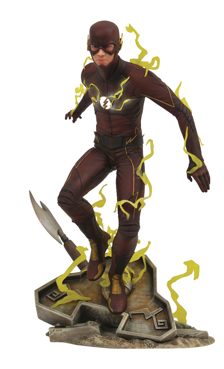 ［ダイアモンドセレクト］DC The Flash Gallery フィギュア DIAMOND SELECT TOYS DC Gallery Dctv The Flash CW - Diorama de PVC